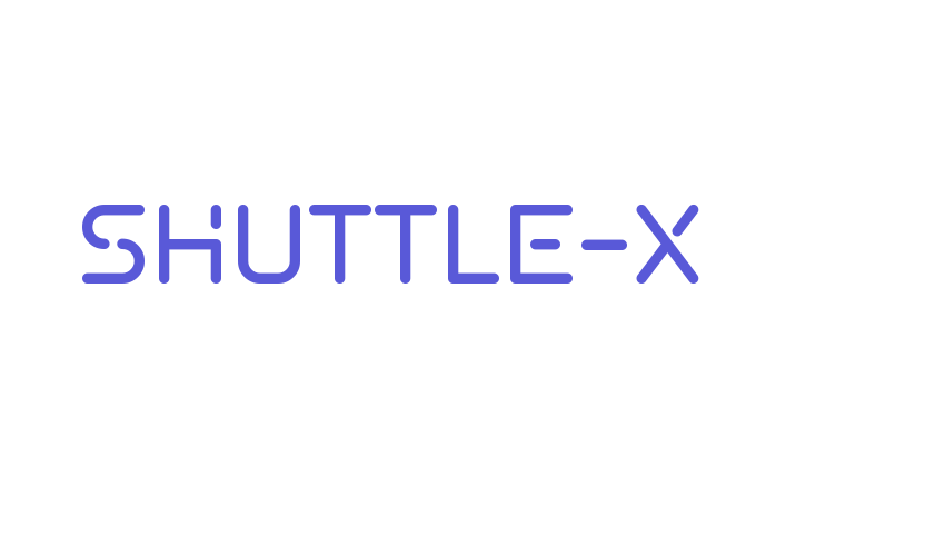 SHUTTLE-X Font Download