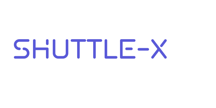 SHUTTLE-X Font Download