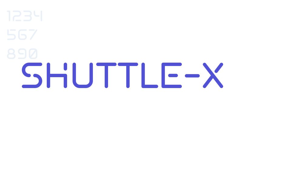 SHUTTLE-X-font-download