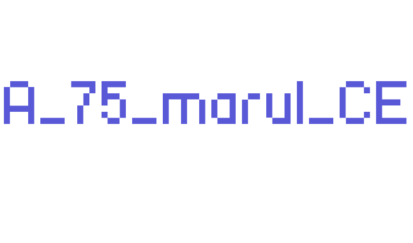 SKA_75_marul_CE Font