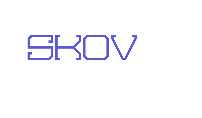 SKOV Font