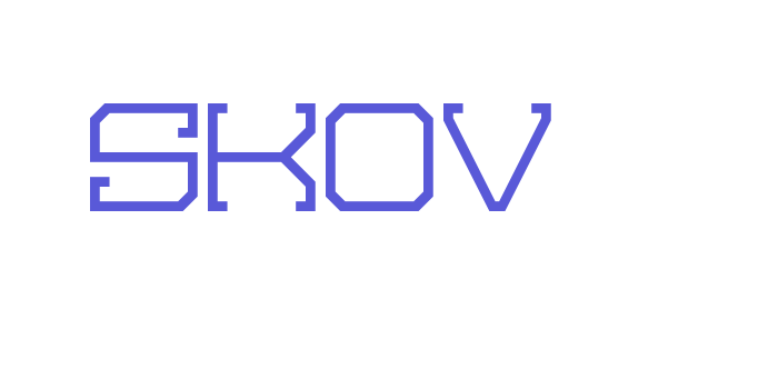 SKOV Font Download