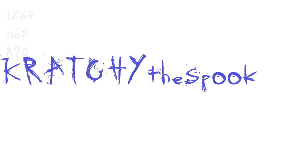 SKRATCHYthespook-font-download