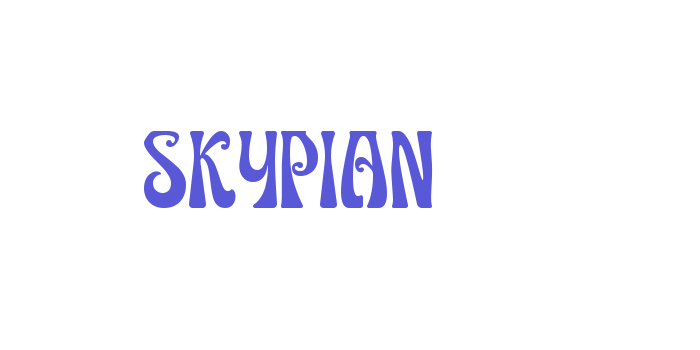 SKYPIAN Font Download