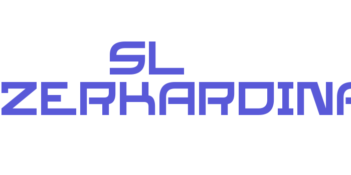 SL Panzerkardinal Font Download