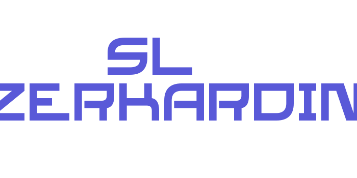 SL Panzerkardinal Font