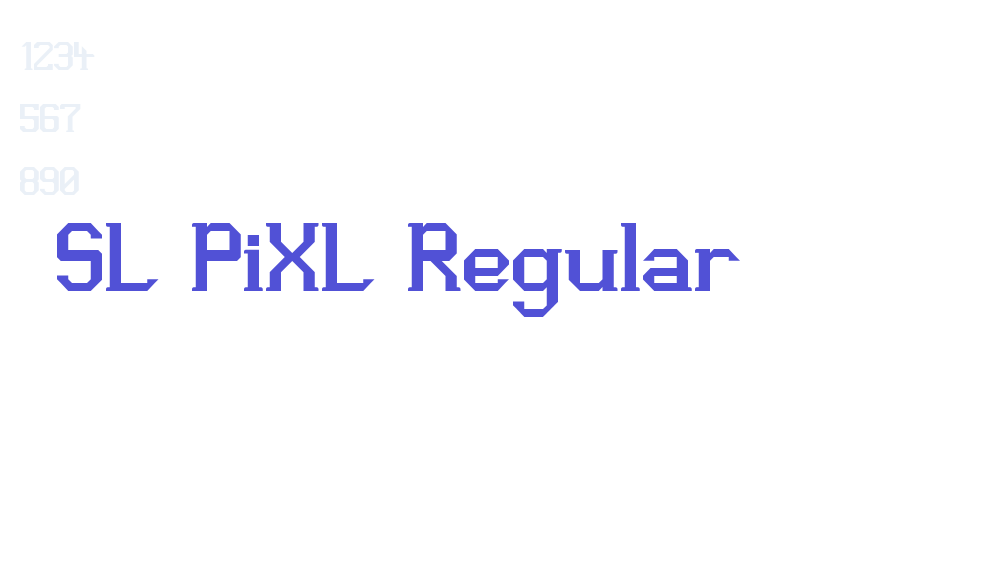 SL PiXL Regular-font-download