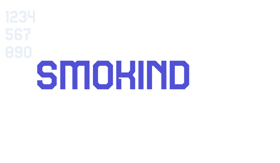 SMOKIND-font-download