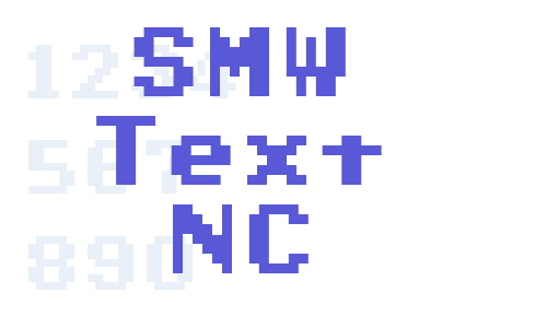 SMW Text NC Font Download