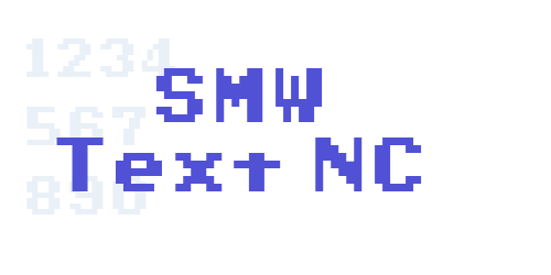 SMW Text NC-font-download