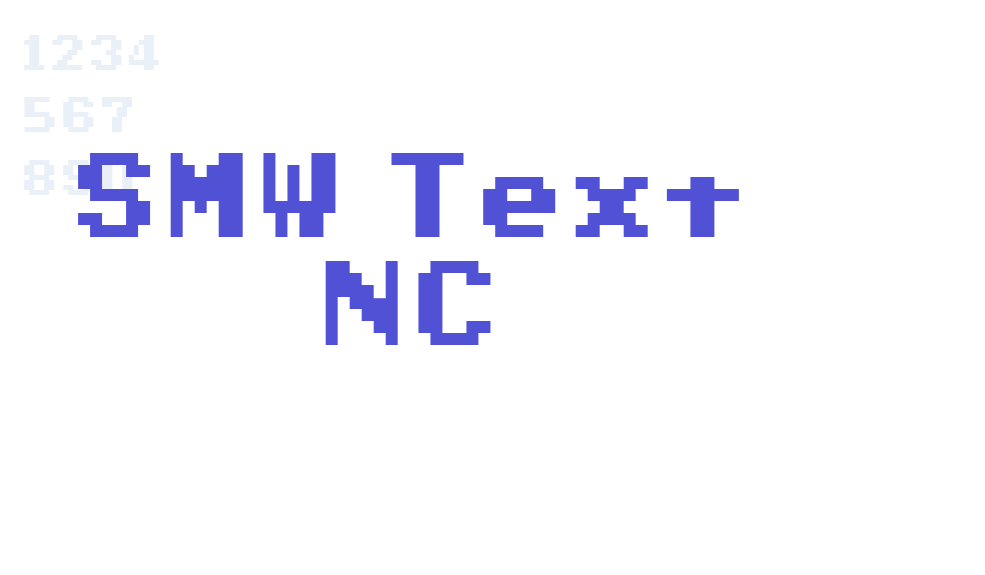 SMW Text NC-font-download