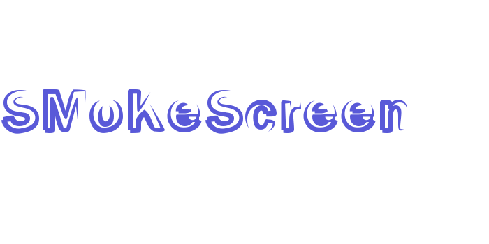 SMoKeScreen Font Download