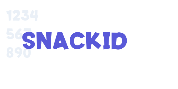 SNACKID font free