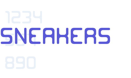 SNEAKERS Font