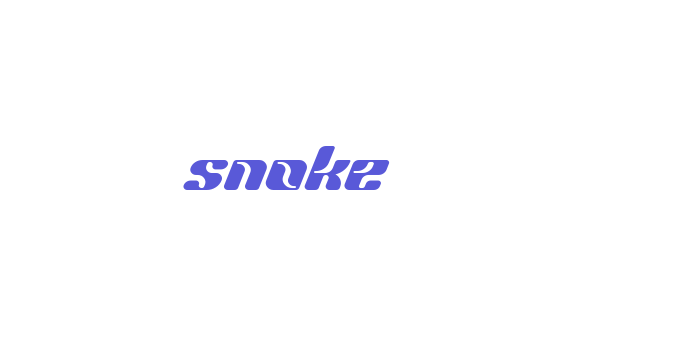 SNOKE Font Download