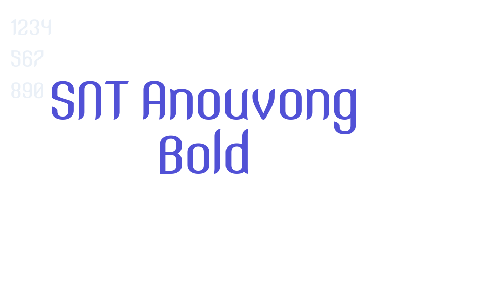 SNT Anouvong Bold-font-download