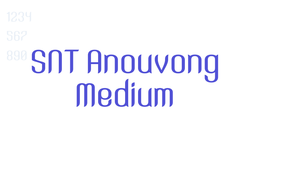 SNT Anouvong Medium-font-download