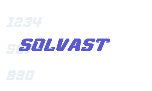 SOLVAST Font Download