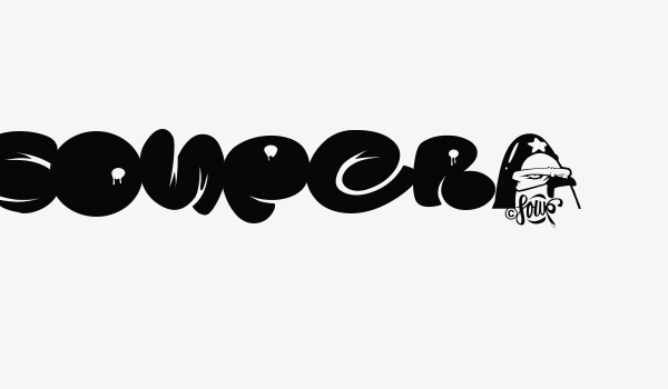 SOUPER3 Font