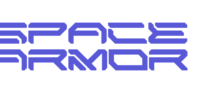 SPACE ARMOR Font