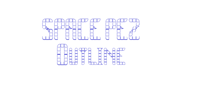 SPACE PEZ Outline Font Download