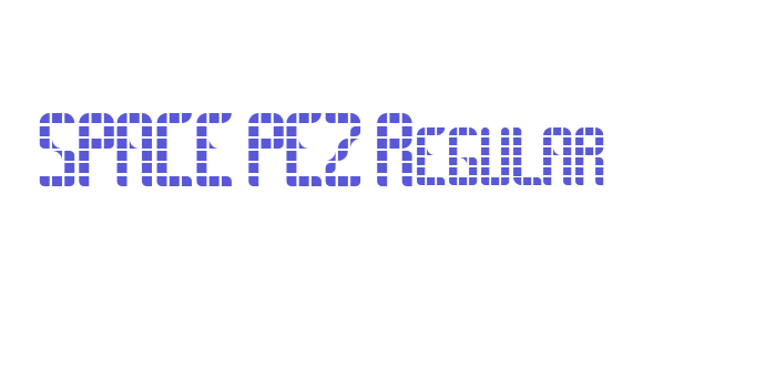 SPACE PEZ Regular Font Download