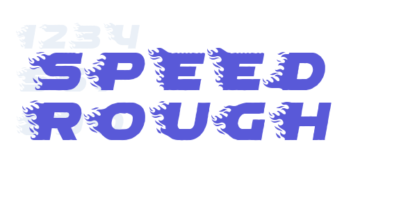 SPEED ROUGH font free