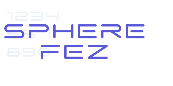 SPHERE FEZ font free