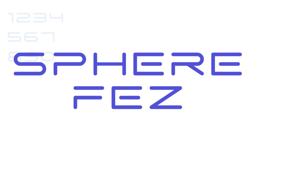 SPHERE FEZ-font-download