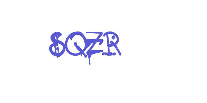 SQZR Font Download