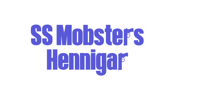 SS Mobsters Hennigar Font Download