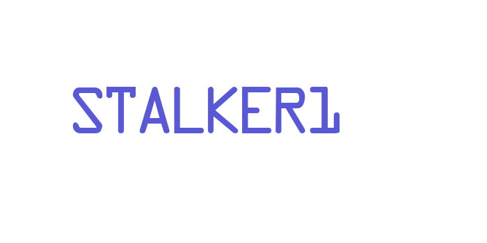 STALKER1 Font