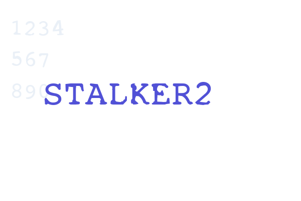 STALKER2 Font Download