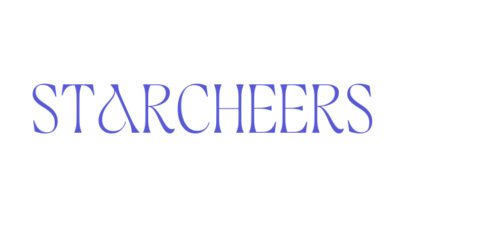 STARCHEERS Font