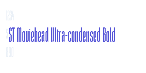 ST Moviehead Ultra-condensed Bold-font-download