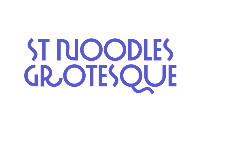 ST Noodles Grotesque Font Download