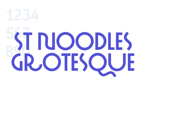 ST Noodles Grotesque