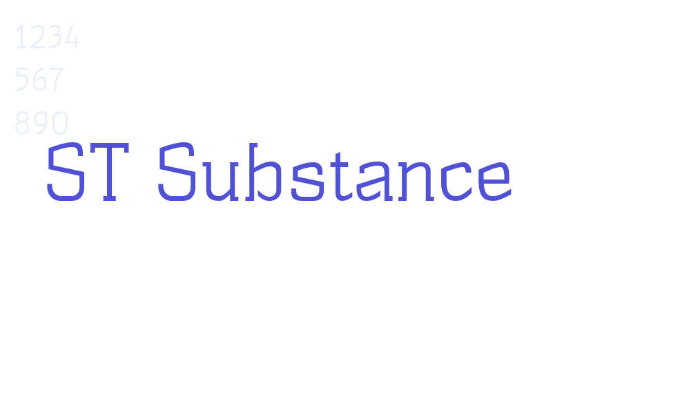 ST Substance-font-download