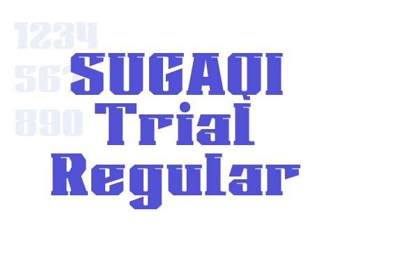 SUGAQI Trial Regular