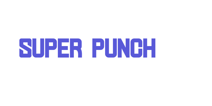 SUPER PUNCH Font Download