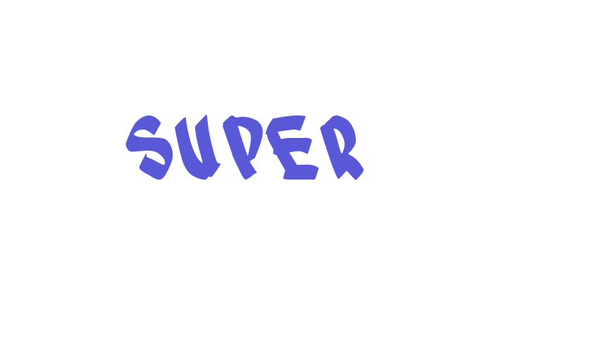 SUPER Font