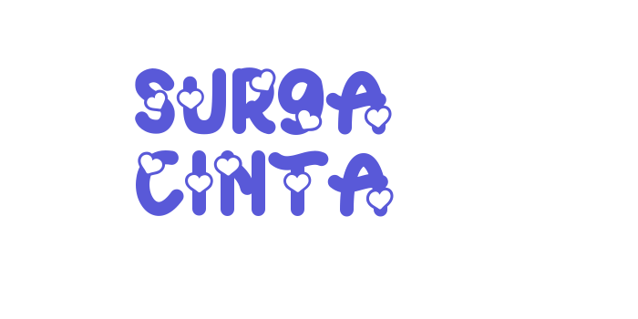 SURGA CINTA Font