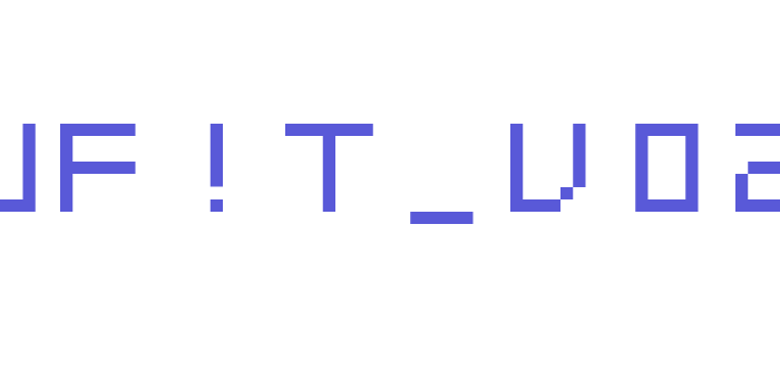 SWF!T_v02 Font Download