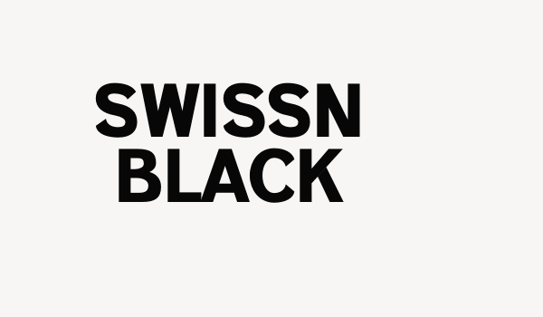 SWISSN BLACK Font