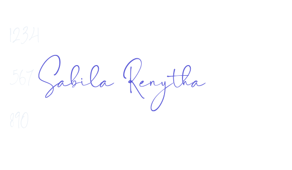 Sabila Renytha Font