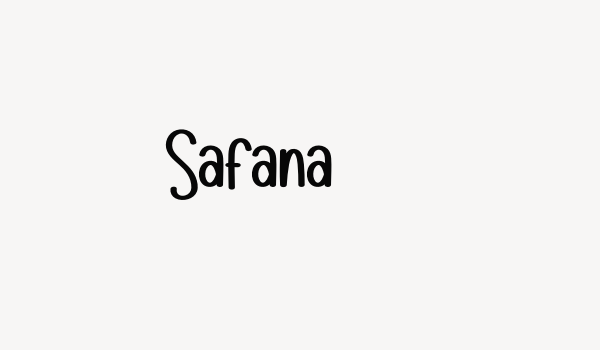 Safana Font