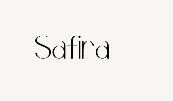 Safira Font