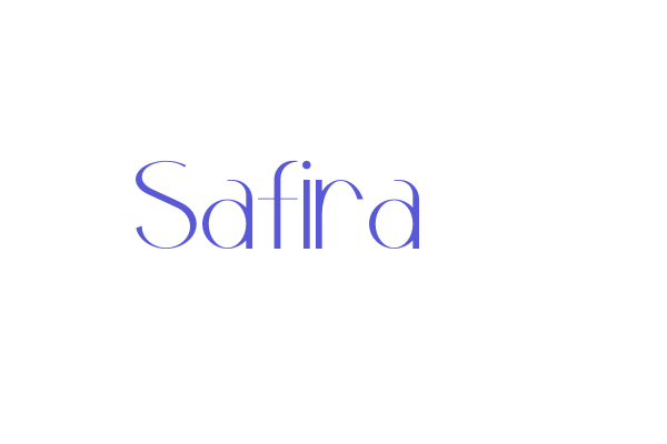 Safira Font