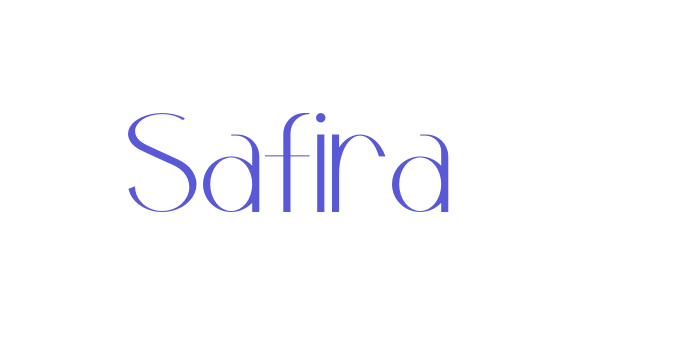 Safira Font