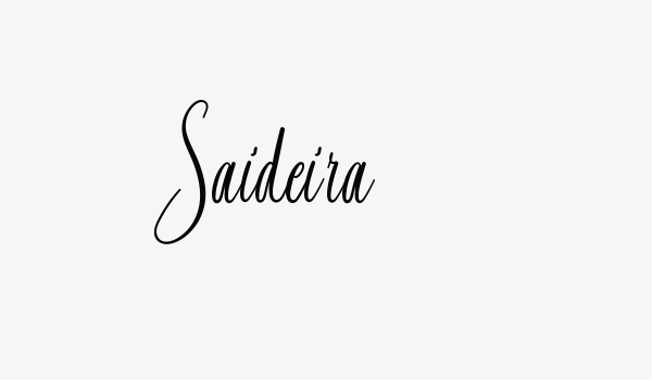 Saideira Font